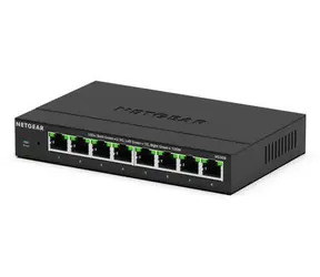 Netgear MS308-100EUS / Switch / 8x 2,5G RJ45 / Neřízený / Kovové tělo