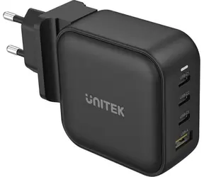 Unitek P1112ABK / Nabíječka / 1x USB-A / 3x USB-C / 5 A
