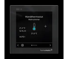Homematic IP Glass Display Plus / Ovládací panel / HmIP-WGD-PL