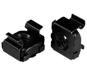 StarTech klecové matice M5 černé / Matice / 100 ks / ocel