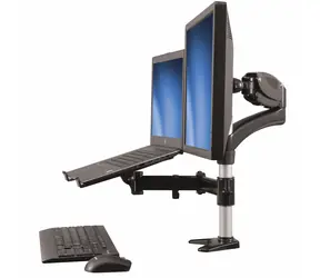 StarTech Rameno pro monitor a notebook černá / Rameno pro monitor / 15-27" / nosnost 8 kg / rotace 360°