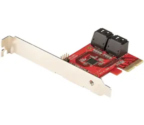 StarTech PCIe karta SATA III 4 porty / Řadič SATA / PCI Express / 4x SATA III / čipset ASMedia ASM1164