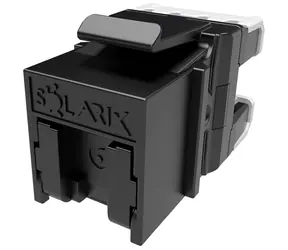 Solarix SXKJ-6-UTP-BK-NA černá / Keystone / CAT6 UTP / rychlozařezávací / 24 ks multipack