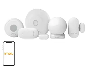 IMOU Zabezpečovací sada ZG2 / Zabezpečovací sada / brána ZG2, senzor pohybu ZP1, 2x ZD1, tlačítko ZE1 / Wi-Fi, ZigBee