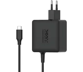 Port Connect 904065CWEU / Napájecí adaptér / USB-C / 65 W / GaN2 / integrovaný kabel