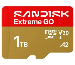 SanDisk Extreme GO microSDXC 1 TB / Paměťová karta / čtení 240 MB/s / zápis 160 MB/s