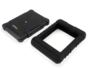StarTech odolný kryt pevného disku 2,5" černá / Kryt pevného disku / USB Micro-B / SATA / ASMedia ASM1153E