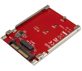 StarTech adaptér M.2 na U.2 červený / Adaptér / Rozhraní M.2 - U.2