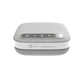 J5Create USB-C 4K Speakerphone Dock / Dokovací stanice / HDMI 4K/60Hz / USB-C / Ethernet / reproduktor a mikrofon