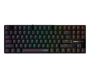 Cherry XTRFY MX 8.2 Pro TMR černá / Herní klávesnice / TKL / magnetické spínače / US Int. layout / bezdrátová