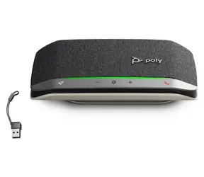 HP Poly Sync 20 černá / Konferenční reproduktor / Bluetooth 5.1 / USB-C/USB-A