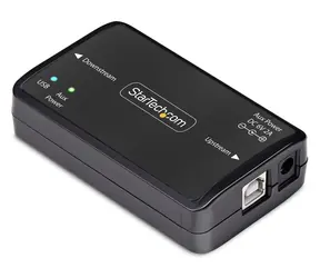 StarTech USB galvanický izolátor 6kV černá / USB izolátor / USB 2.0 / potlačení elektrického rušení / 5 V