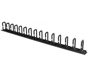 StarTech D-Ring Cable Panel 3ft / Panel pro správu kabelů / 20U / černá