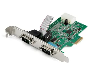 StarTech PCIe karta 2x sériový RS-232 / Řadič / PCIe x1 / Asix AX99100 / 16950 UART