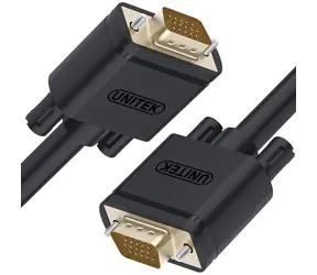 Unitek Y-C508G černá / Kabel VGA (D-Sub) - VGA (D-Sub) / 20 m