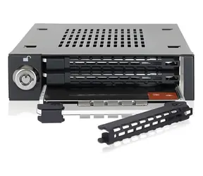 IcyDock ToughArmor MB993SK-B černá / Rámeček pro disky / 3x 2,5" SATA / do 3,5" pozice / výška disků do 7 mm