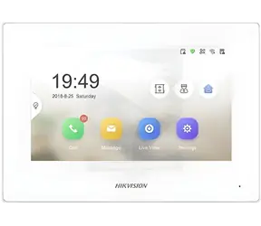 Hikvision DS-KH6320Y-WTE2(O-STD) bílá / Vnitřní jednotka / Domácí videotelefon