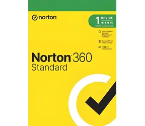 Norton 360 Standard / Antivirový software / VPN / 10 GB úložiště / 1 zařízení / 3 roky