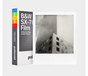 Polaroid B&W Film for SX-70 / Instantní černobílý film / 8 fotografií / pro fotoaparáty SX-70