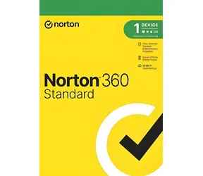 Norton 360 Standard / Antivirový software / cloudové úložiště 10 GB / 1 zařízení / 2 roky