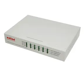 Roline WebSmart switch 6 portů, 5x RJ45 + 1x SFP / Switch / Gigabit Ethernet / WebSmart management