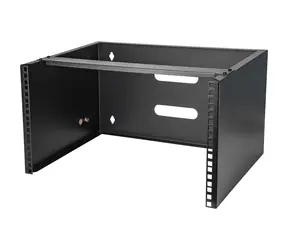 StarTech 6U nástěnný regál černá / Regál / nosnost 20 kg / šířka 498 mm / hloubka 350 mm