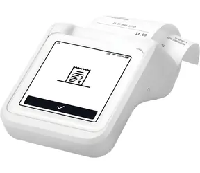 SumUp SOLO Printer bílá / Platební terminál / Tiskárna účtenek / Bluetooth / Wi-Fi / Dotykový displej