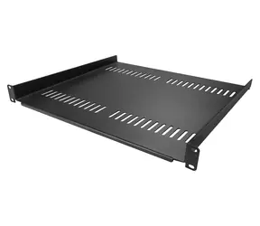 StarTech Rack police 1U, 2 ks / Rack police / 19" / perforovaná / nosnost 20 kg / ocel