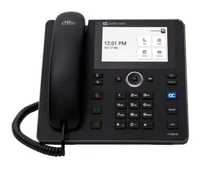 AudioCodes C455HD Teams černá / IP telefon / PoE / GbE / Bluetooth / Dual Band Wi-Fi