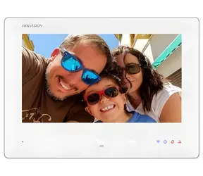 Hikvision DS-KH7300EY bílá / Vnitřní monitor / 7" dotykový / Wi-Fi / 2-žilové