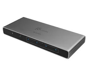 J5Create JDSH814 šedá / HDMI splitter / 1 vstup - 4 výstupy / 8K / 240Hz / HDR10+