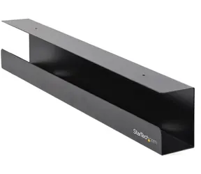 StarTech Kabelový žlab černý 600 mm / Kabelový žlab / ocel / 600 × 120 × 80 mm / 1,2 kg