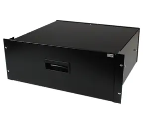 StarTech 4U police do racku černá / Police / Ocel / 25 kg / 402x352x146 mm