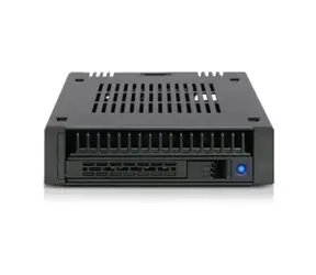Icy Dock MB741SP-B ExpressCage černá / Mobilní rack pro 2,5" SATA/SAS SSD/HDD / do 3,5" pozice / hot-swap