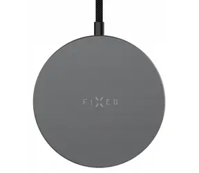 FIXED MagPad Slim šedá / Bezdrátová nabíječka / Qi2.2 / MagSafe / 25W