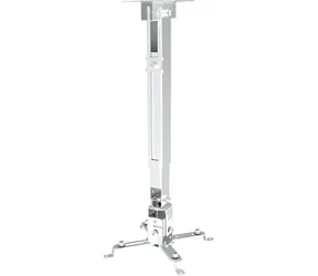 Schwaiger Držák projektoru 430-650 mm bílá / Držák pro projektor / stropní a nástěnný / max. 20 kg
