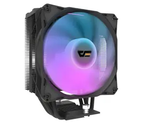 Darkflash Z4 PRO MIST černá / Chladič procesoru / 4x heatpipe / 120mm PWM ventilátor / ARGB / TDP 200W