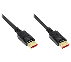 Good Connections DP1.4 černá / DisplayPort kabel / 5 m / 8K 60Hz / 25,92 Gbit/s