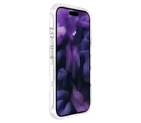 LAUT Crystal Matter X černá / Ochranný kryt / iPhone 16 Pro / MagSafe / IMPKT Cell Technology