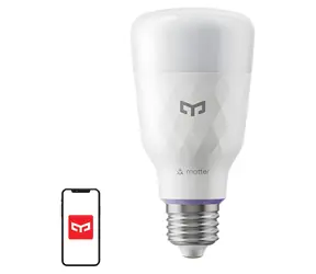 Yeelight D1 / LED žárovka E27 / RGBW / 1300 lm / 11W / 2700-6500K / Matter