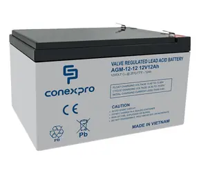 Conexpro AGM-12-12 / Baterie / AGM VRLA / 12V/12Ah / F2