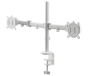 One For All DM2220 bílá / Držák pro monitor / 13-32" / nosnost 8 kg / Pro 2 monitory