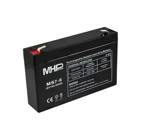 MHPower MS7-6 / Akumulátor VRLA AGM / 6 V / 7 Ah