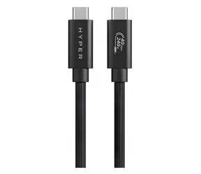 Hyper HyperDrive USB4 Performance Cable černá / Kabel / USB4