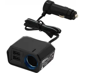 Compass Autonabíječka SELECT / Nabíječka do auta / 2x USB 2400mA / výstup 12V/7A