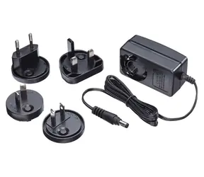 Lindy ECO MC 12V/1,25A / Síťový adaptér / 15 W / vyměnitelné konektory / kabel 1,5 m