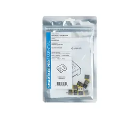 SmartKeeper Basic Blokátor portů USB-A žlutá / Blokátor portů / 10 ks