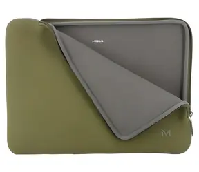 Mobilis Skin Sleeve pouzdro pro notebook 12,5-14" khaki & šedá / Pouzdro na notebook / Neopren / do 14,2"