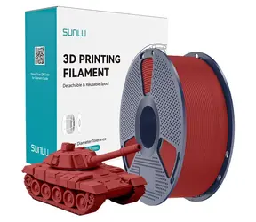 Sunlu Filament PLA+ High-Speed červená / Struna pro 3D tiskárnu / vysokorychlostní / 1,75 mm / 1 kg