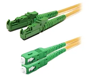 XtendLan FO patch E2000/APC-SC/APC 1m / Optický patch kabel / 9/125 SM duplex / G.652d / LS0H